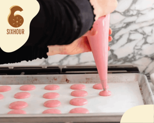 Nguyên liệu làm bánh macaron nhân bên trong